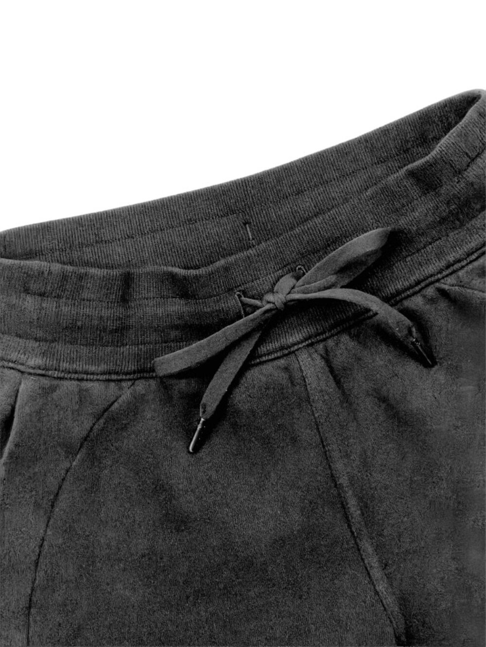 Lululemon Scuba Joggers Womens Size 4 Black Terry Pants W5CVA - Picture 6 of 12